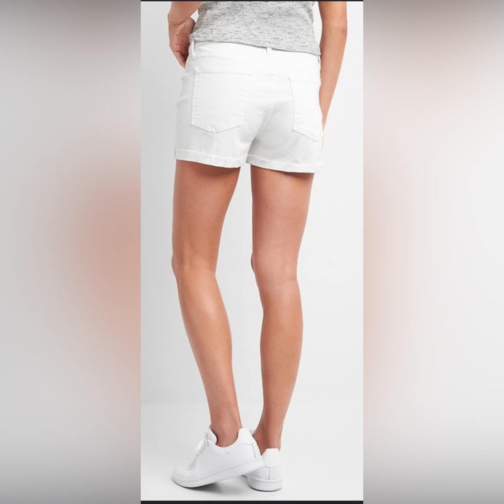 Old Navy White Jean Shorts